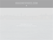 Tablet Screenshot of imaginevenice.com